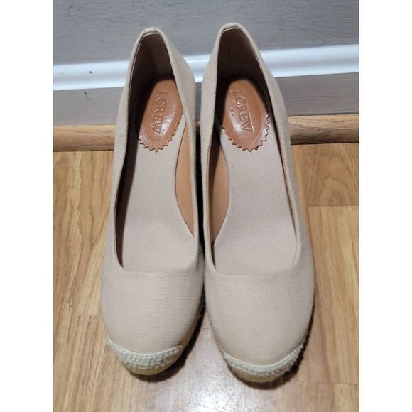 J.Crew Espadrilee Wedge Platform 7.5 - Picture 4 of 7
